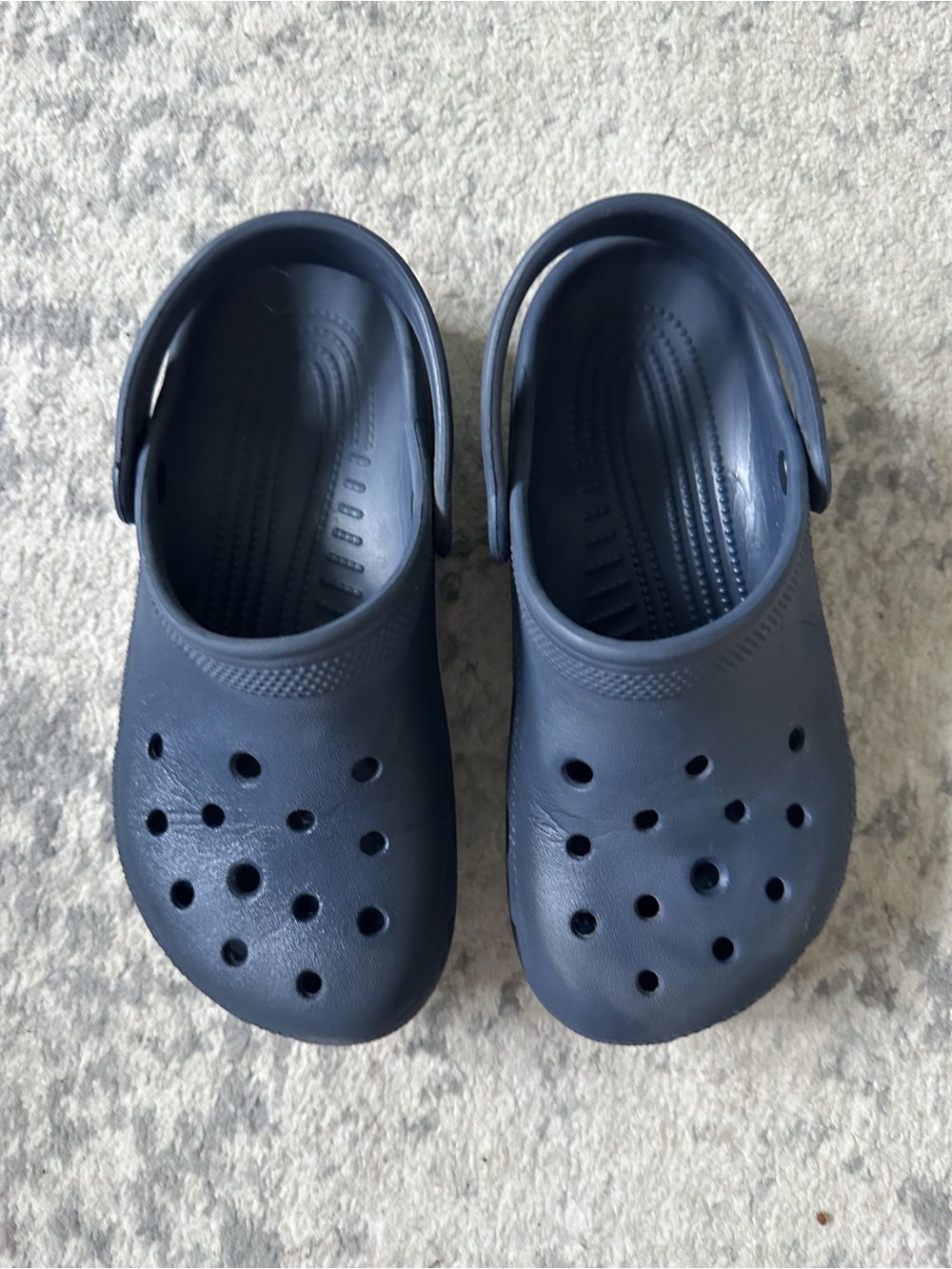 Kids Navy Crocs || kids size 2